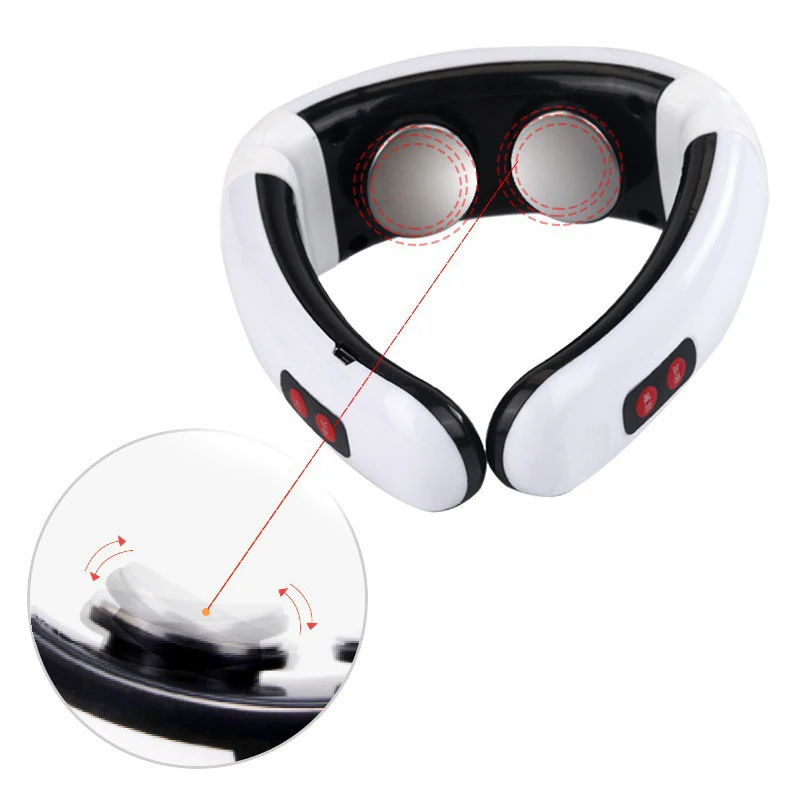 Multifunctional Smart Cervical Massager Electric Backand with Pulse 6modes of power control far infrared heating pain relief
Multifunctional Smart Cervical Massager Electric Backand with Pulse 6modes of power control far infrared heating pain relief