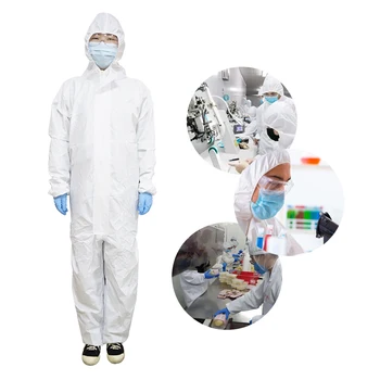Sanitary Safety clothing Dust-proof Protective Coverall Anti-splash Clothes Overall Suit Workwear Protective Coverall reusable
Sanitary Safety clothing Dust-proof Protective Coverall Anti-splash Clothes Overall Suit Workwear Protective Coverall reusable