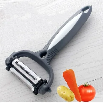 

360 Degree Multifunctional Rotary Kitchen Tool Vegetable Fruit Potato Carrot Peeler Grater Turnip Cutter Slicer Melon Gadget