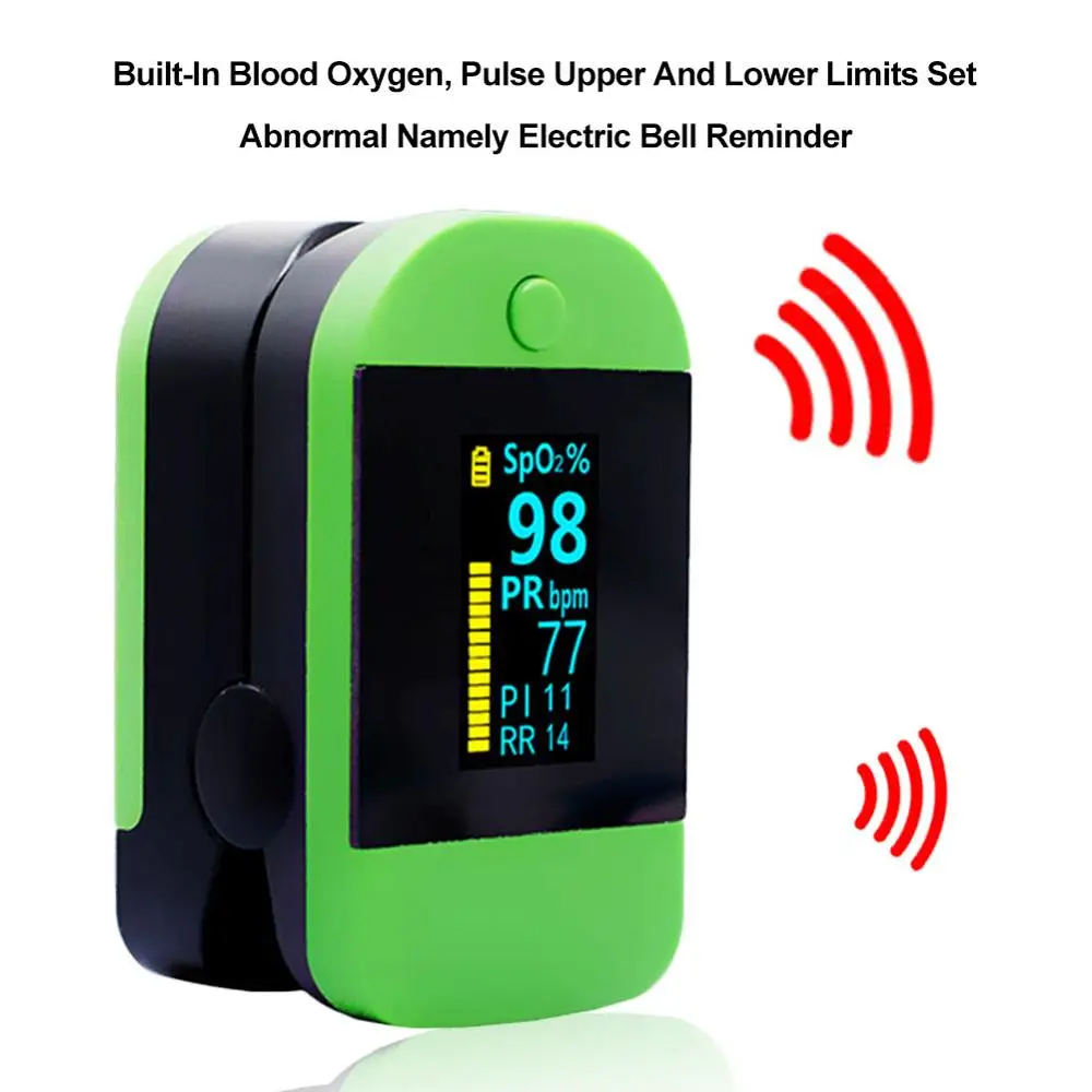 OLED Display Medical Digital Pulse Oximeter Heart Rate Monitor Pulse Oximetry SpO2 Health Monitor
OLED Display Medical Digital Pulse Oximeter Heart Rate Monitor Pulse Oximetry SpO2 Health Monitor
