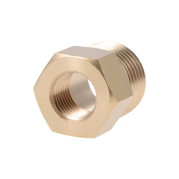 uxcell Brass Threaded Pipe Fitting G1/2 Male x G1/4 Female Hex Bushing Adapter 25mm Length 
uxcell Brass Threaded Pipe Fitting G1/2 Male x G1/4 Female Hex Bushing Adapter 25mm Length