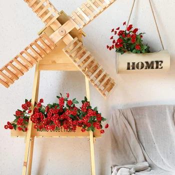 Artificial Small Rose Wildflowers Fake Outdoor Flowers Bouquet Silk Floral Indoor Outside Hanging Planter Home Kitchen Office We
Artificial Small Rose Wildflowers Fake Outdoor Flowers Bouquet Silk Floral Indoor Outside Hanging Planter Home Kitchen Office We