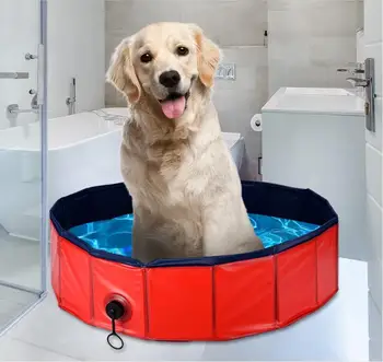 Dog Pool Foldable Dog Swimming Pool Pet Bath Swimming Tub Bathtub Pet Swimming Pool Collapsible Bathing Pool for Dogs Cats Kids
Dog Pool Foldable Dog Swimming Pool Pet Bath Swimming Tub Bathtub Pet Swimming Pool Collapsible Bathing Pool for Dogs Cats Kids