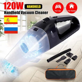 12V Handheld Wireless Vacuum Cleaner Home 120W USB Cordless Wet Dry Mini Vacuum Cleaner Dust Collector For Home Car Cleaning
12V Handheld Wireless Vacuum Cleaner Home 120W USB Cordless Wet Dry Mini Vacuum Cleaner Dust Collector For Home Car Cleaning