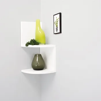 New Finether 2-Tier Zig Zag Floating Wall Corner Shelf Unit Wall Mounted Shelving Bookcase Storage Display Organizer
New Finether 2-Tier Zig Zag Floating Wall Corner Shelf Unit Wall Mounted Shelving Bookcase Storage Display Organizer