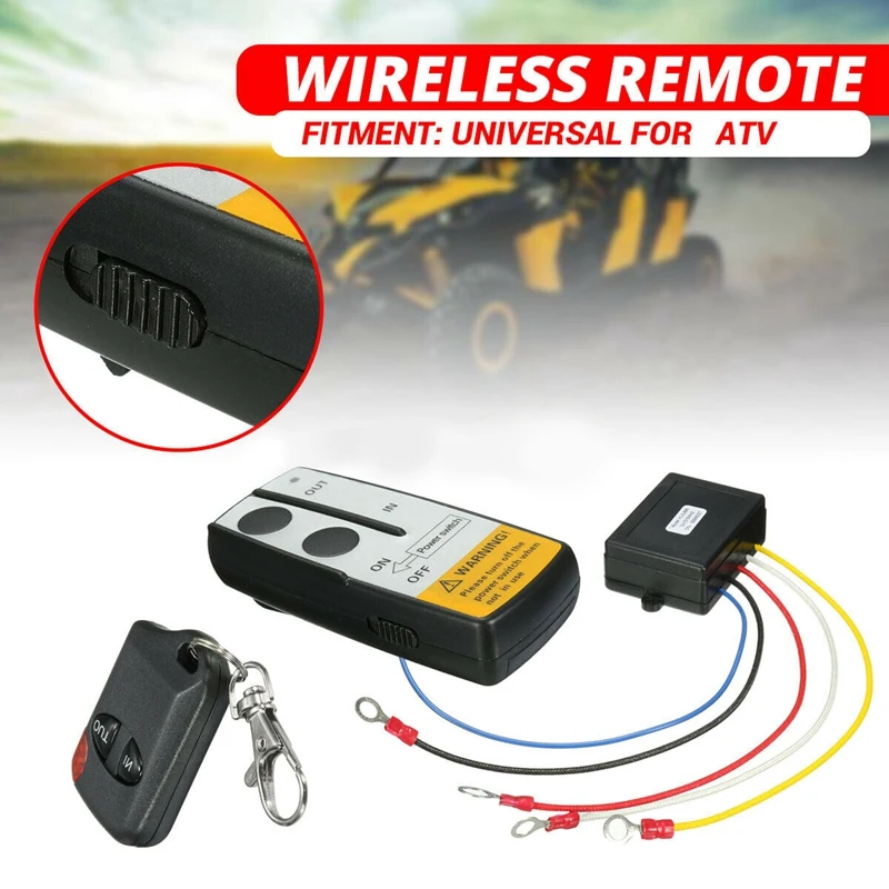 12V 315MHz 50Ft / 15M беспроводная лебедка дистанционное управление комплект ler для Jeep ATV US
12V 315MHz 50Ft / 15M беспроводная лебедка дистанционное управление комплект ler для Jeep ATV US