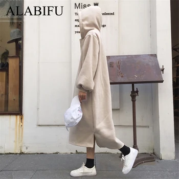 Autumn Winter Women Casual BF Long Hooded Jacket Hoodies Sweatshirt Vintage Bts Plus Size 5XL Outwear Hoody Coat Clothing
Autumn Winter Women Casual BF Long Hooded Jacket Hoodies Sweatshirt Vintage Bts Plus Size 5XL Outwear Hoody Coat Clothing