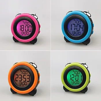Color Screen Electronic Clock Loud Alarm Clock Alarm Multi-group Alarm Clock LED Big Ring Clock Hot
Color Screen Electronic Clock Loud Alarm Clock Alarm Multi-group Alarm Clock LED Big Ring Clock Hot