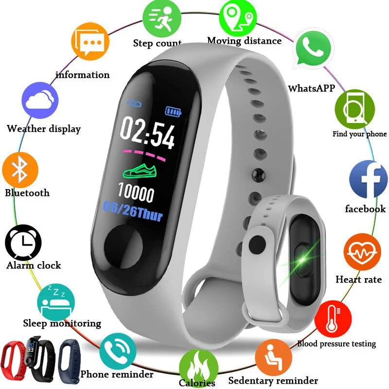 LIGE 2020 New smart sports Bracelet Women Smart Watch Men Heart Rate Blood Pressure Monitor Fitness Tracker Pedometer Watch+band
LIGE 2020 New smart sports Bracelet Women Smart Watch Men Heart Rate Blood Pressure Monitor Fitness Tracker Pedometer Watch+band