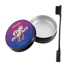 Bellezon Hair Oil Wax Cream Edge Control Hair Styling Cream Broken Hair Finishing Anti-Frizz Hair Fixative Gel with brush 
Bellezon Hair Oil Wax Cream Edge Control Hair Styling Cream Broken Hair Finishing Anti-Frizz Hair Fixative Gel with brush