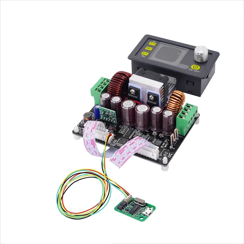 DPS5005 LCD Constant Voltage Current Step-Down Programmable Power Supply Module with USB Module
DPS5005 LCD Constant Voltage Current Step-Down Programmable Power Supply Module with USB Module