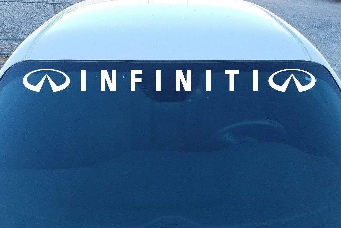 For INFINITI Decal G35 Windshield Sticker G37 Window Vinyl Graphics Coupe - Sedan
For INFINITI Decal G35 Windshield Sticker G37 Window Vinyl Graphics Coupe - Sedan