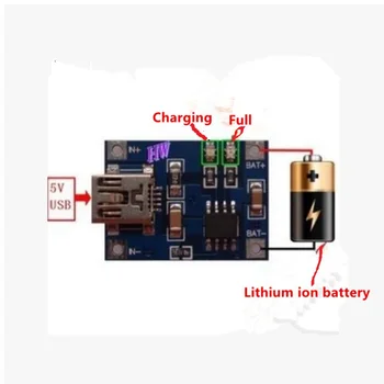 5pcs 5V Mini USB 1A Lithium Lipo Battery Charger Module 1A Mini USB 5V TP4056 for 18650 MIni USB Lithium Battery Charging Panel
5pcs 5V Mini USB 1A Lithium Lipo Battery Charger Module 1A Mini USB 5V TP4056 for 18650 MIni USB Lithium Battery Charging Panel