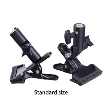 E-shape Reflector Clamp Clip Holder Light Stand Attachment Screw Mount Swivel Adapter For Photo Studio Reflector&Background
E-shape Reflector Clamp Clip Holder Light Stand Attachment Screw Mount Swivel Adapter For Photo Studio Reflector&Background