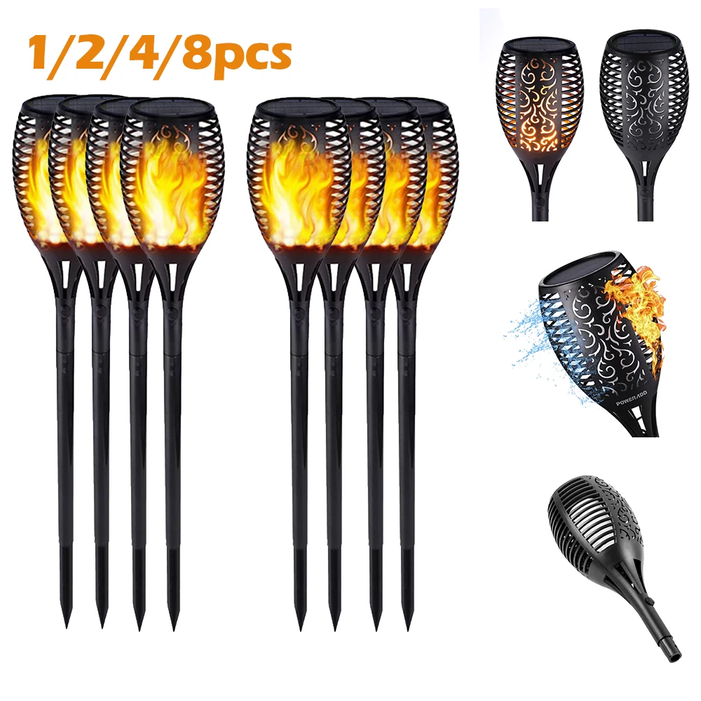 1/2/4/8PCS 33LED Light Control Solar Flame Light Outdoor Waterproof Garden Torch Lamp Fire Flame Effect Solar Lamp For Garden
1/2/4/8PCS 33LED Light Control Solar Flame Light Outdoor Waterproof Garden Torch Lamp Fire Flame Effect Solar Lamp For Garden