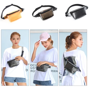 Trendy Jelly Transparent Fanny Waist Pack Lightweight PVC Waterproof Stylish Portable Mini Shoulder Crossbody Bag for Traveling
Trendy Jelly Transparent Fanny Waist Pack Lightweight PVC Waterproof Stylish Portable Mini Shoulder Crossbody Bag for Traveling