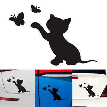 Cat Butterfly Fashion Decor Car Sticker Vinyl Decal Car Sticker Decal Bumper Decorative Accessories
Cat Butterfly Fashion Decor Car Sticker Vinyl Decal Car Sticker Decal Bumper Decorative Accessories