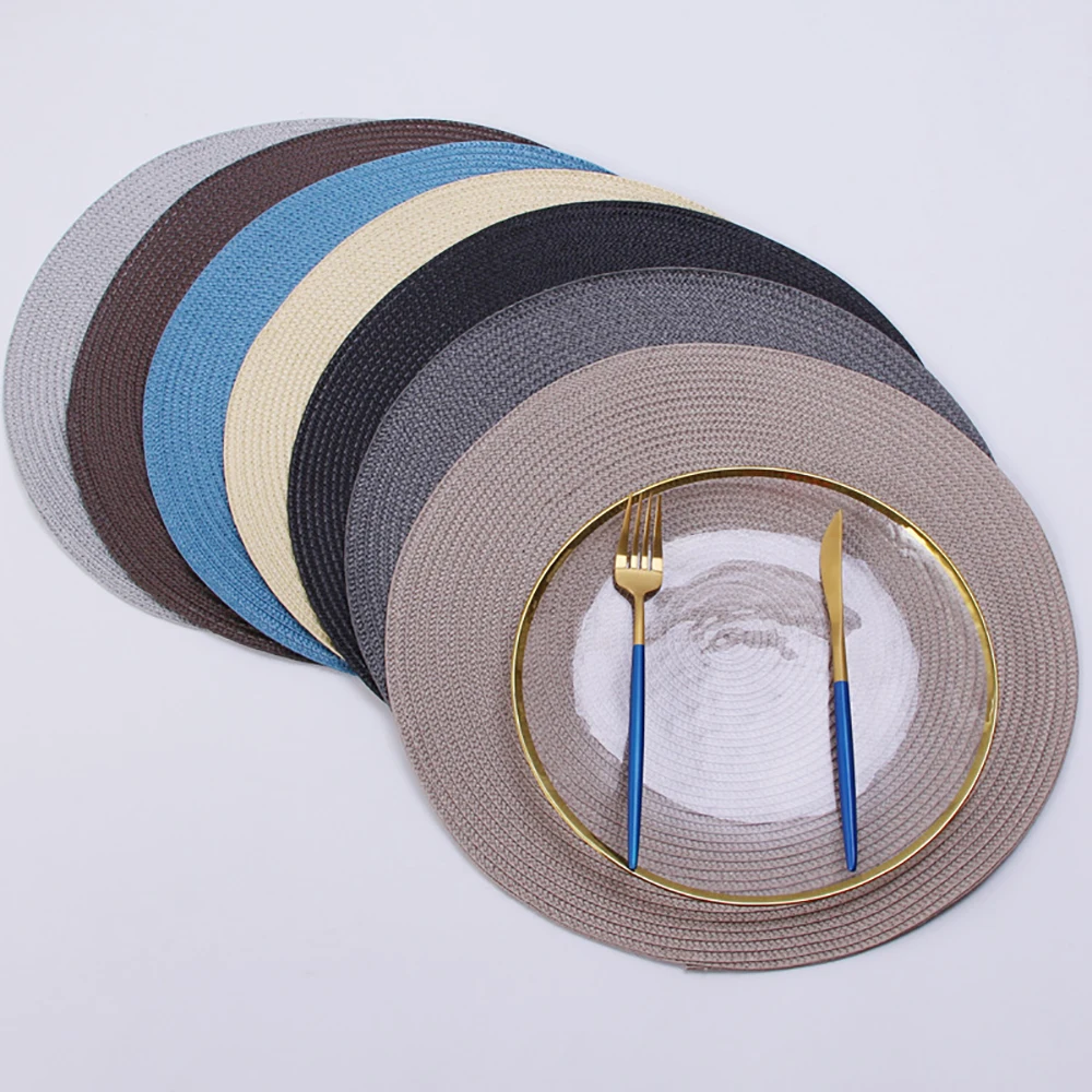 Lychee DIY Round Braided Placemat PP Cup Coaster Mug Kitchen Table Place Mat Cloth Tea Coffee Doily Dish Pad
Lychee DIY Round Braided Placemat PP Cup Coaster Mug Kitchen Table Place Mat Cloth Tea Coffee Doily Dish Pad