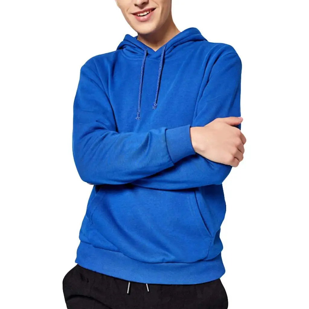 Men's Basic Midweight Hoodies Pullover Drawstring Sweatshirt with Kangaroo Pocket
Men's Basic Midweight Hoodies Pullover Drawstring Sweatshirt with Kangaroo Pocket