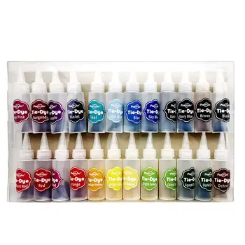 Fabric Textile Tie-Dye Kit 24 Colors DIY Design Safe Non Toxic Permanent Dyes Colorful Clothing Tie Dye Kit Pigment Set
Fabric Textile Tie-Dye Kit 24 Colors DIY Design Safe Non Toxic Permanent Dyes Colorful Clothing Tie Dye Kit Pigment Set
