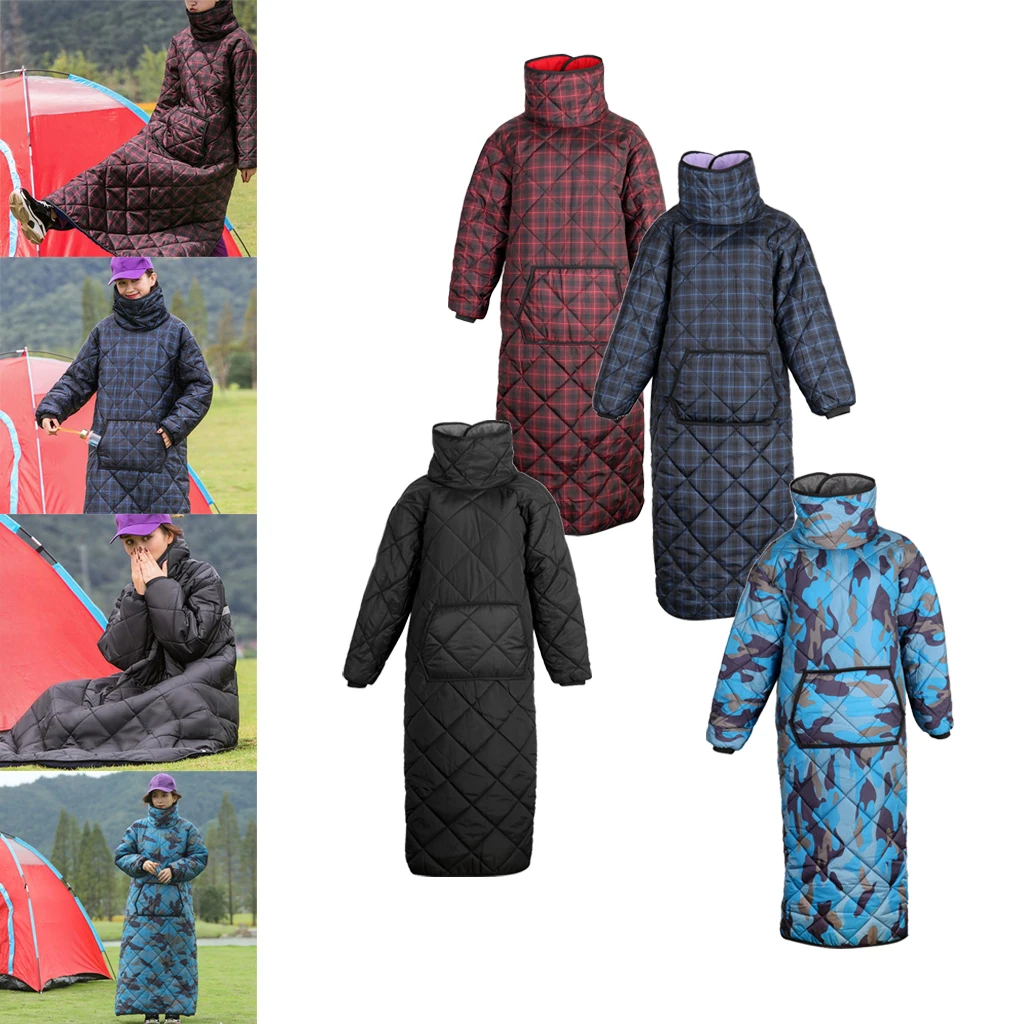 Multipurpose Winter Cold Protective Clothing Coat Mat Pad Thermal Quilt Duvet with Pocket for Hiking Hunting Fishing Cycling
Multipurpose Winter Cold Protective Clothing Coat Mat Pad Thermal Quilt Duvet with Pocket for Hiking Hunting Fishing Cycling