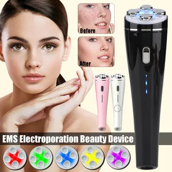5 ligh Skin Face Photon RF Radio Frequency Mesotherapy Led Light Therapy Microcurrent Ultrasonic Vibration Face Lifting Massager
5 ligh Skin Face Photon RF Radio Frequency Mesotherapy Led Light Therapy Microcurrent Ultrasonic Vibration Face Lifting Massager