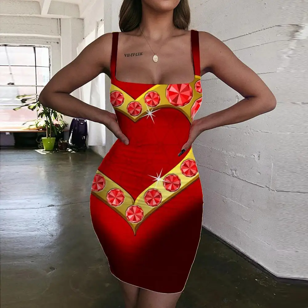 KYKU Love Dresses Women Couples Halter Sleeveless Romantic Ladies Dresses Harajuku 3d Print Womens Clothing Club Beach Boho
KYKU Love Dresses Women Couples Halter Sleeveless Romantic Ladies Dresses Harajuku 3d Print Womens Clothing Club Beach Boho