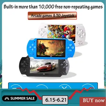 10,000 Games 4.3 Inch TFT Screen 8G Video Game Console Player for PSP Retro Game Handheld Support Mp4 Player Camera Video E-book
10,000 Games 4.3 Inch TFT Screen 8G Video Game Console Player for PSP Retro Game Handheld Support Mp4 Player Camera Video E-book