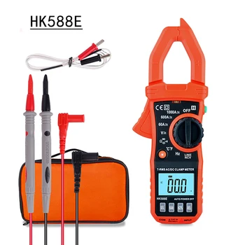 HK588E Professional Mini Clamp Multimeter ESR Meter Capacitor Tester With Measurable Temperature Multi-tester Digital
HK588E Professional Mini Clamp Multimeter ESR Meter Capacitor Tester With Measurable Temperature Multi-tester Digital