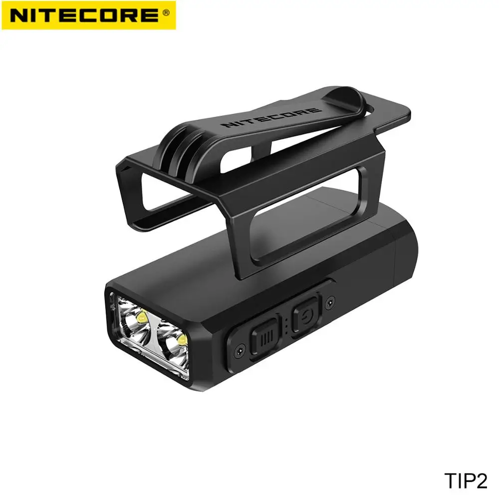 Nitecore TIP2 Dual Core Magnetic Keychain FlashLight Cree XP-G3 720lm Outdoor USB Charging Mini Torch light with Detachable Clip
Nitecore TIP2 Dual Core Magnetic Keychain FlashLight Cree XP-G3 720lm Outdoor USB Charging Mini Torch light with Detachable Clip