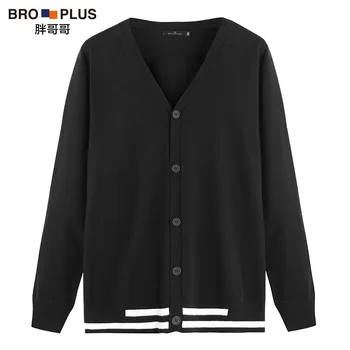 Fashionable Stripe Large Size Sweater Cardigan Men's Large Autumn and Winter Lard-Bucket Sweater Coat
Fashionable Stripe Large Size Sweater Cardigan Men's Large Autumn and Winter Lard-Bucket Sweater Coat