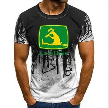 Camoufla Hip-Hop John Beer John Deer Funny Logo T-Shirt Summer style Streetwear Men's cool Short Sleeve Printed T-Shirt tees top
Camoufla Hip-Hop John Beer John Deer Funny Logo T-Shirt Summer style Streetwear Men's cool Short Sleeve Printed T-Shirt tees top