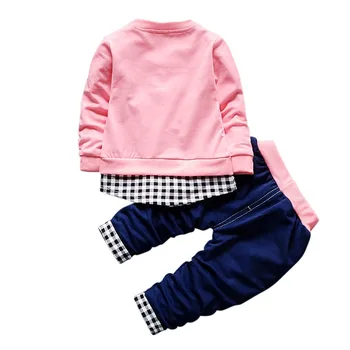 New Boy Girl Sports Suit Children Sweatshirts Clothing Set Toddler Sportswear Long-sleeved T-shirt Trousers Suit Set
New Boy Girl Sports Suit Children Sweatshirts Clothing Set Toddler Sportswear Long-sleeved T-shirt Trousers Suit Set