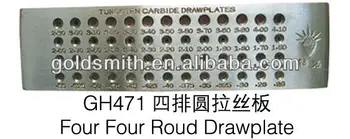 four four roud drawplate, craft jewelry tool , super round drawplate
four four roud drawplate, craft jewelry tool , super round drawplate