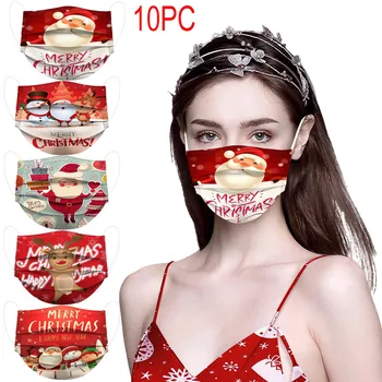 3Ply EarLoop Face Mask Adult Disposable Christmas Pattern Print Face Mask Winter Reusable Protective Face Cover Mascarillas
3Ply EarLoop Face Mask Adult Disposable Christmas Pattern Print Face Mask Winter Reusable Protective Face Cover Mascarillas