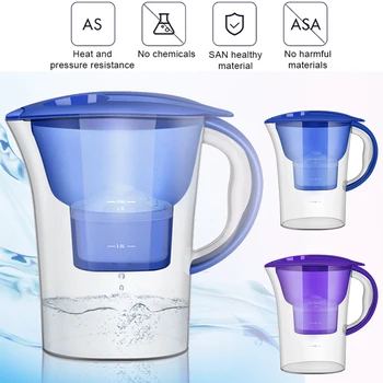 2.5L Brita Water Filters Activated Carbon Net Kettle Water Filter Purifier Jug Water Lonizer Alkaline Filtered Pot Kitchen
2.5L Brita Water Filters Activated Carbon Net Kettle Water Filter Purifier Jug Water Lonizer Alkaline Filtered Pot Kitchen