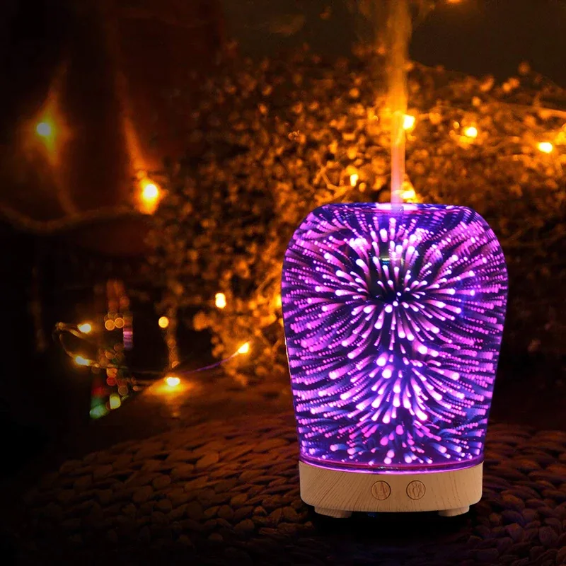 3D Ultrasonic Mini Air Humidifier Aroma Essential Oil Diffuser USB Humidifier for Home and Car with Beautiful LED Night Lamp
3D Ultrasonic Mini Air Humidifier Aroma Essential Oil Diffuser USB Humidifier for Home and Car with Beautiful LED Night Lamp
