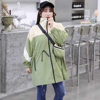 Plus size coats and jackets women clothing Casual Patchwork tool jacket Give away Shoulder Bags Drawstring zip coat 2020 new
Plus size coats and jackets women clothing Casual Patchwork tool jacket Give away Shoulder Bags Drawstring zip coat 2020 new