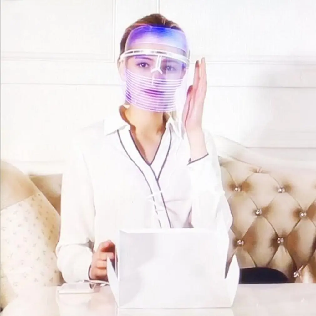 Facial Color Light Rejuvenation Beauty Instrument Led Nano Color Light Skin Rejuvenation Mask English Version
Facial Color Light Rejuvenation Beauty Instrument Led Nano Color Light Skin Rejuvenation Mask English Version