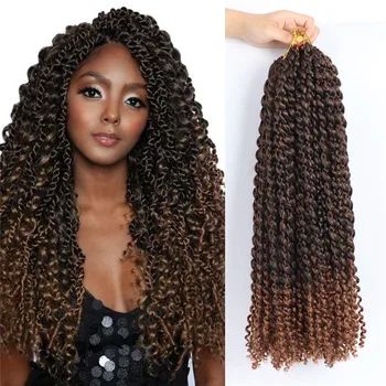 Kong&Li 18 inch Pre Passion Twist Crochet Hair Synthetic Twists Crochet Hair Long Ombre Braids Crotchet Braid Fluffy Braiding
Kong&Li 18 inch Pre Passion Twist Crochet Hair Synthetic Twists Crochet Hair Long Ombre Braids Crotchet Braid Fluffy Braiding