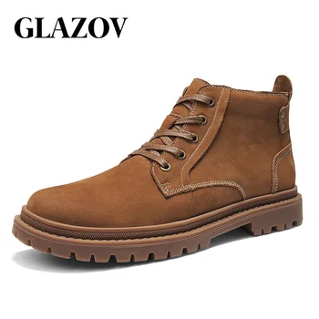 GLAZOV 2020 New Snow Boots Protective and Wear-resistant Sole Man Boots Warm and Comfortable Winter Walking Boots Big Size 37-46
GLAZOV 2020 New Snow Boots Protective and Wear-resistant Sole Man Boots Warm and Comfortable Winter Walking Boots Big Size 37-46