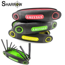 1pc Archery Wrench 9 in1 Hex Key Allen Key Combo Wrench Set Multi-Tool Compound Bow Portable Shooting Hunting Accessories
1pc Archery Wrench 9 in1 Hex Key Allen Key Combo Wrench Set Multi-Tool Compound Bow Portable Shooting Hunting Accessories