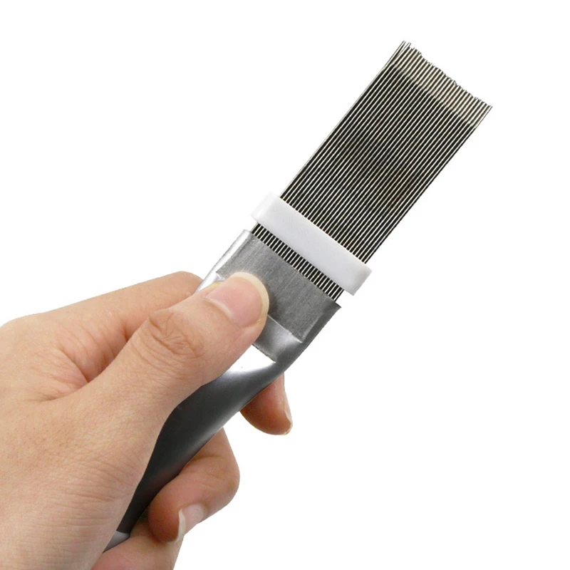Air Conditioning Fin Comb Condenser Cleaning Comb Refrigeration Repair Tool Cleaning Brush Fin Comb Brush Cleaning Accessory
Air Conditioning Fin Comb Condenser Cleaning Comb Refrigeration Repair Tool Cleaning Brush Fin Comb Brush Cleaning Accessory