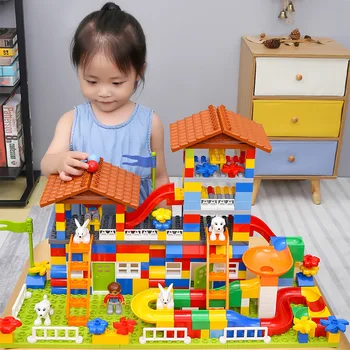 Big Size Slide Blocks City House Roof Big Particle Building Blocks Assemble Castle Educational Toy Children Construction Bricks
Big Size Slide Blocks City House Roof Big Particle Building Blocks Assemble Castle Educational Toy Children Construction Bricks