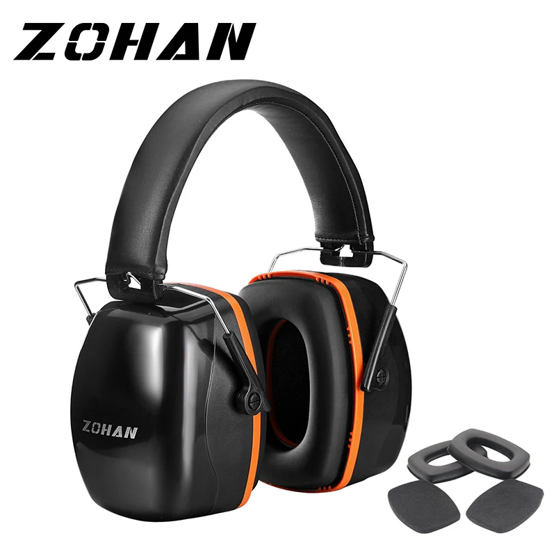 

ZOHAN Earmuffs Passive Noise Reduction Headpset Shooters Hearing Protection earplus Adjustable Ear Protector NRR 28dB for women