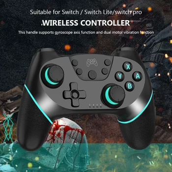 Bluetooth Game Controller Game Playing Case Cover 6-Axis Gyro Lightweight for Nintend Switch Pro Nintendo Switch
Bluetooth Game Controller Game Playing Case Cover 6-Axis Gyro Lightweight for Nintend Switch Pro Nintendo Switch