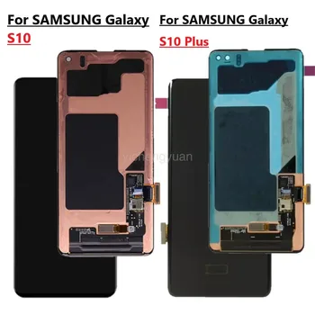 AMOLED For SAMSUNG Galaxy S10 G973F/DS G973F G973 S10 Plus G975 G975F G975F/DS Touch Screen Digitizer With Frame With Blackspots
AMOLED For SAMSUNG Galaxy S10 G973F/DS G973F G973 S10 Plus G975 G975F G975F/DS Touch Screen Digitizer With Frame With Blackspots