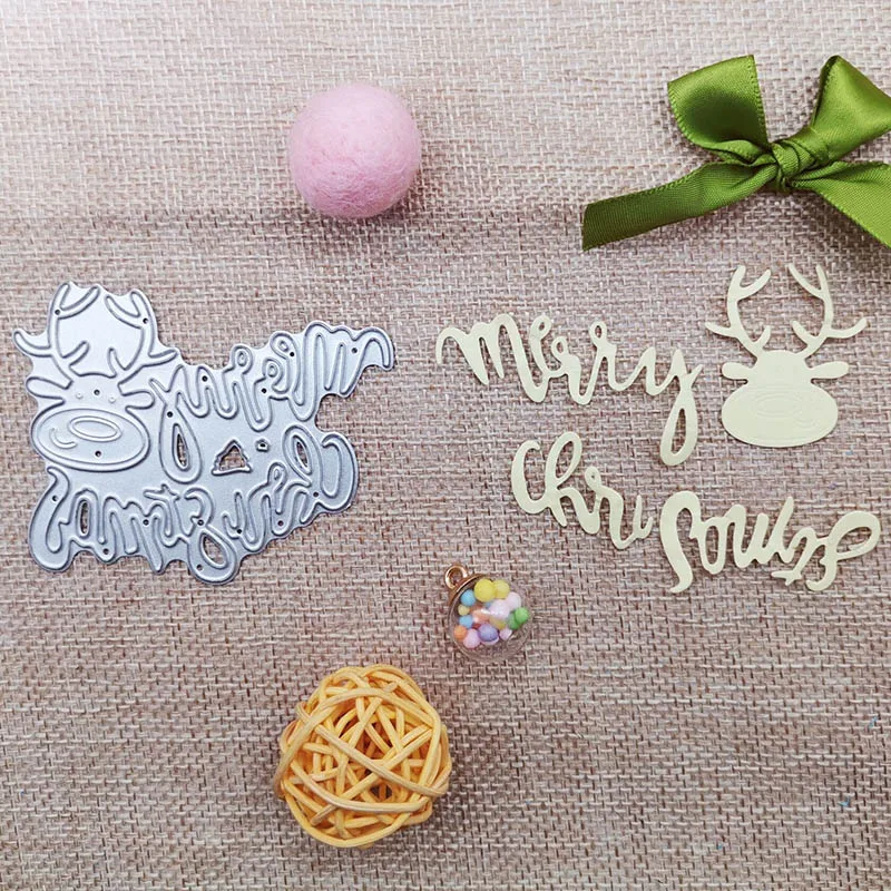 New Metal Cutting Dies Scrapbooking 70*50mm Merry chirstmas DIY Album Paper Card Craft Embossing stencil Dies
New Metal Cutting Dies Scrapbooking 70*50mm Merry chirstmas DIY Album Paper Card Craft Embossing stencil Dies