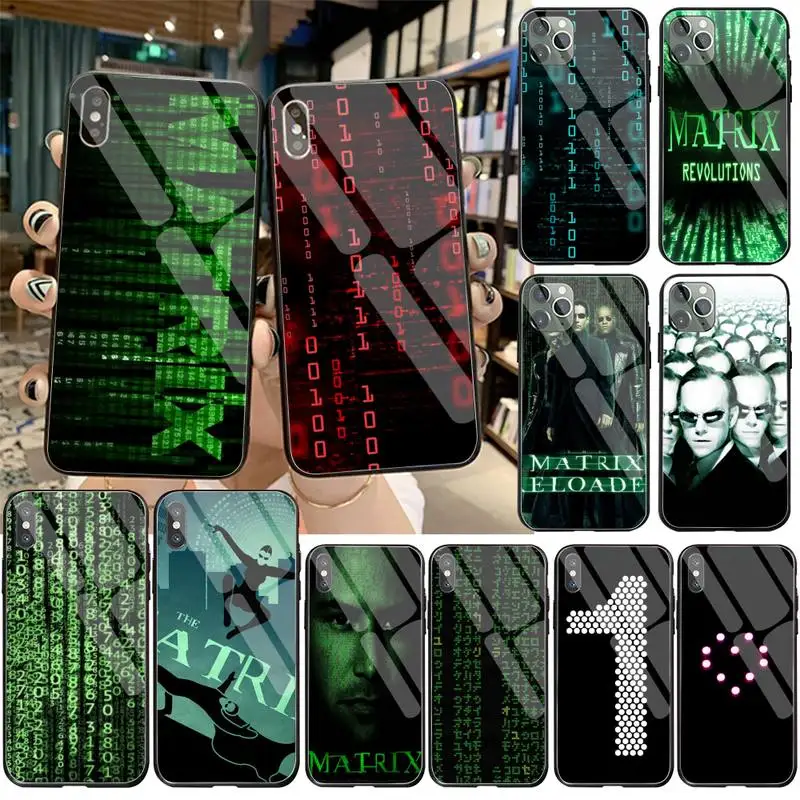The Matrix pattern Phone Case Tempered Glass For iPhone 11 Pro XR XS MAX 8 X 7 6S 6 Plus SE 2020 case
The Matrix pattern Phone Case Tempered Glass For iPhone 11 Pro XR XS MAX 8 X 7 6S 6 Plus SE 2020 case