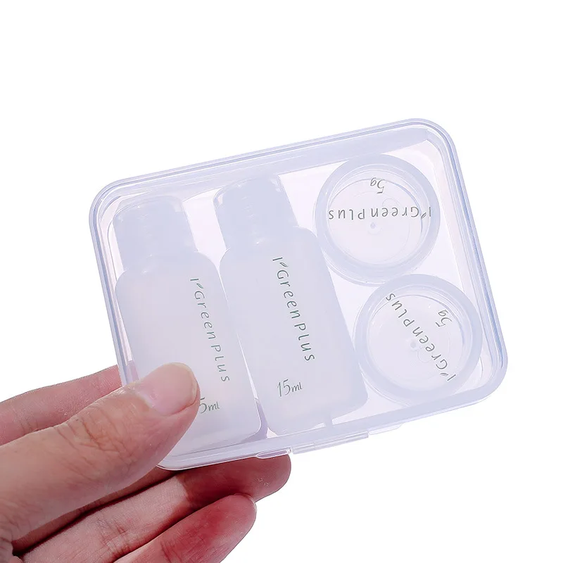 5Pcs/Set Travel Mini Makeup Cosmetic Face Cream Pot Bottles Plastic Transparent Empty Eyeshadow Make Up Container Bottle
5Pcs/Set Travel Mini Makeup Cosmetic Face Cream Pot Bottles Plastic Transparent Empty Eyeshadow Make Up Container Bottle